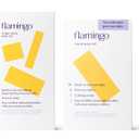Flamingo Face & Pubic Wax Kit - 44 Wax Strips, 16 Post-Wax Cloths, and Calming Serum - Easy At-Home Hair Removal