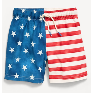 Printed Swim Trunks for Kids Size M