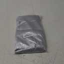 HOMBYS Satin Wedge Pillow Cover Leg Elevation Pillowcase -Silky & Smooth Bed Wedge Replacement Case with Zipper, Removable & Machine Washable(Cover Only), Grey (24.4"x21.5"x8.5")