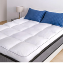 Marine Moon Mattress Topper Queen, Cooling Pillow Top Mattress Topper, Extra Thick Plush Mattress Pad Cover, Overfilled with 7D Down Alternative, Relief Back Pain, Soften Hard Mattress, 80'' x 60''