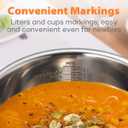 Goldlion Stainless Steel Inner Pot Replacement for Ninja Foodi 8 Quart