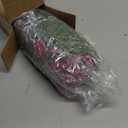 Saranna 60 Pcs Christmas Artificial Pine Branches with Red Berry Stems, Fake Holly Stems with Pinecones for Xmas Tree Wreath DIY Craft Floral Arrangement Holiday Season Decor