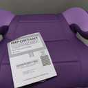 Cosco Topside Backless Booster Car Seat, Lightweight Booster Seats for Cars 40-100 lbs, Backless Booster Seat for Car, Grape