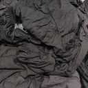 Newwiee 8Pcs Patio Cushion Covers Stretch Outdoor Cushion Cover Replacement for Patio Furniture Sofa Couch Slipcovers, Soft Flexibility Washable Furniture Protector (Waterproof Pure, Black)