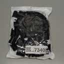 Wire Shelf Clips - 76 Pack Wire Shelf Clips Shelving Sleeves, Wire Shelving Shelf Lock Clips for 1" Post Shelvings Sleeves Replacements for Wire Shelving System