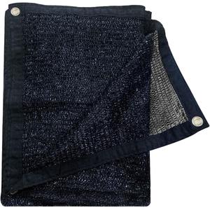 Cool Area 55% Sun Shade Cloth Mesh Tarp with Grommets for Plant Cover 6.5x10ft Patio Canopy Garden Pergola Greenhouse Car Barn Kennel Black