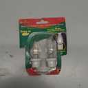 Brite Star Battery Operated Tiffany Replacement Bulb - 2 Count Flameless Candles with Timer- Perfect for Home Decor