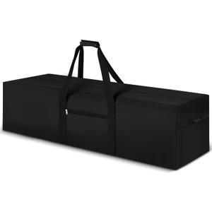 46 x 12.5 x 12.5 Inch, 120 L Extra Large Duffle Bag Camping Tent Storage Bag Heavy Duty Waterproof Sports Equipment Carrying Case for Tent Pole Travel Canopy Hammock Tripod Fishing Outdoor