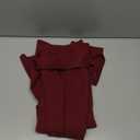 GORGLITTER Women's Sleeveless Long Cardigan Sweaters Vest Dressy Fall Casual Open Tie Front Lightweight Cardigan Trendy (Medium, Burgundy)