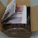 Clear Wreath Hanger, 22 LB Strong Suction Cup Wreath Hooks, Wreath Door Hanger Fall Halloween Christmas Decorations, Welcome Sign for Front Door Indoor Outdoor, Removable Holder Window Glass, 2 Pack