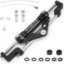 300HP Front Mount Hydraulic Steering Cylinder with Two-Way Lock Valve Fits for SeaStar Steering Cylinder HC5345-3 and Outboard Boats up to 300HP, Max Pressure 10.3Mpa/1500PSI