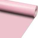 Inkspire Pink Bulletin Board Paper Roll,14.8FTx47IN Large Reusable Waterproof Erasable Classroom Wall Background Backdrop Paper,Fade-Resistant Fabric Wrapping School Decors Teacher Supplies, 177.6" x 47"