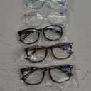 CCVOO Reading Glasses for Women/Men, Eyeglasses, Blue Light Readers for Women/Men, Computer Eye Glasses, Cheaters (*C1 Mix)