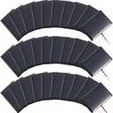 Retisee 30 Pcs 5V 30mA Mini Solar Cells Mini Solar Panels Polysilicon DIY Electric Materials Photovoltaic Cells with Wires DIY System Kits