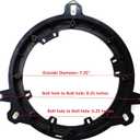 2 x Aftermarket 6" to 6.75" Speaker Adapter Bracket (Pair) 82-8148 for Lexus Toyota Scion Comparable to Metra