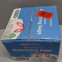 Amazon Basics Tall Kitchen Drawstring Trash Bags, Sturdy, 13 Gallon, Unscented, 200 Count