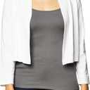 Calvin Klein Women's 3/4 Sleeve Knit Shrug (Large)