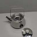 1.6 Quart stainless steel teapot with Infuser A modern, minimalist style
