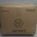 LE SURE Large Dog Beds-Thick Shredded Chopped Foam Pet Bed as Gift for Indoor with Removable Cover, Cute Modern Fuzzy Plush & Anti Slip Bottom, Green (36.0"L x 27.0"W x 4.0"Th)