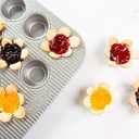 USA Pan Bakeware Mini Cupcake and Muffin Pan, Nonstick Quick Release Coating, 24-Well, Aluminized Steel