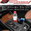 Cup Holder Coaster Fit for 2022-2025 Ford Maverick Accessories Cup Holder Mat Pad Inserts Interior CupHolder Liner for 2024 Ford Maverick(for Maverick)