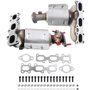Catalytic Converter 30584 30585 Fit for FORD EXPLORER 2013-2019, TAURUS 2013-2019, FLEX 2013-2019, EDGE 2013-2018, POLICE INTERCEPTOR UTILITY POLICE INTERCEPTOR SEDAN | LINCOLN MKT MKZ MKS 2Pcs