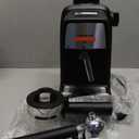 KEENSTAR 3.5 Bar Espresso Machine with Milk Frother, 800W Compact Espresso and Cappuccino Machine with Preheating Function, 4 Cup Espresso Maker for Cappuccino or Latte, Gift for Coffee Lover (Black)