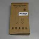 8" 8pack Motion Sensor Under Cabinet Lighting Wireless with Remote, Aluminum Alloy Under Counter Lights for Kitchen,56 LED-3 Color& 7 Levels,3000mAh Cabinet Lighting,Magnetic Under Cabinet Lights