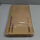 Bamboo Toilet Paper Storage Basket with Lid & Handle - 32L Large Capacity Handwoven Bathroom Organizer for 16 Rolls - Sturdy Stand Holder for Toilet Paper Organization, Natural (Medium)