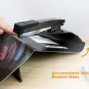 Bostitch Office No-Jam Booklet Stapler, 20 Sheets, No-Jam Technology, Black (B440SB)