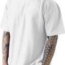 Men's Casual Oversized Tshirts Workout Short Sleeve T-Shirt Dry Fit Lightweight Crewneck Tee Tops (Size XX-Large)
