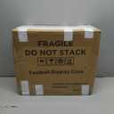 2 Football Case Display Case Wall Mount Full Size Wooden Football Box Memorabilia w/98% UV Acrylic Door Holder Transparent Signed Protective Shelf Black