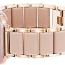Anne Klein Silicone Fashion Bracelet for Apple Watch, Secure, Adjustable, Apple Watch Replacement Band, Fits Most Wrists
