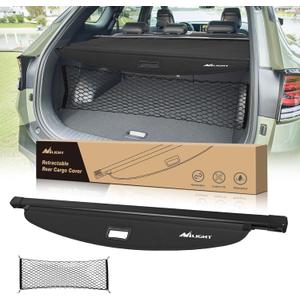 Nilight Trunk Cargo Cover for Kia Sportage 2023-2024 | Retractable Security Shade, Includes Trunk Storage