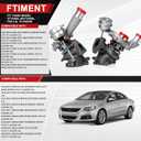 AA5Z6K682CA A0007A0055 Left & Right Turbocharger Kit For 2010-2019 Ford Explorer Flex Taurus, Lincoln MKT MKS, 3.5L, GT1549SL