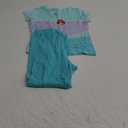 Disney girls 2-piece Snug-fit Cotton Holiday Pajama Set, Soft & Cute for Kids (10, Ariel)