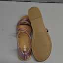 Soda Size 5 Women's Cross Strappy Sandals Flat Fisherman Thong Gladiator Strap Sandals