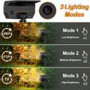 LANSOW Solar Spot Lights Outdoor, [12 Pack/76 LED] 2-in-1 Solar Landscape Spotlights, 3 Modes IP65 Waterproof Dusk to Dawn Solar Powered Flood Wall Lights for Outside Yard Garden Pathway(Warm White)