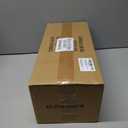 Probrico Square Passage Interior Keyless Door Handle, Heavy Duty Door Knobs for Hall and Closet Doors, Non-Slip Grip Levers for Right/Left Handed Doors, Matt Black, 5 Pack