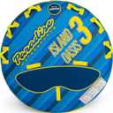 Paradise Water Sports - Oasis Towable Tube for Boating - 1 and1-3 Riders (Blue / Yellow)