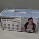 AMZPONY Cordless Neck Massager for Pain Relief Deep Tissue, Rechargeable Shiatsu Neck and Back Massager with Heat Kneading Shoulder Massage for Body Muscle Pain Relief,Gifts for Dad Mom Friends (Black)