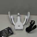 3rd Gen Thigh 0-100 lbs Adjustable Resistance Inner Leg Exercisers with Leg Straps Band Pelvic Floor Kegel Hip Exercise Workout Equipment Pilates Women Men (White)