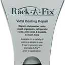 Rack-A-Fix Grey Touch Up Vinyl Coating Repair for Dishwasher Racks & More, RF-3