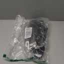 wegreeco Washable Female Dog Diapers Highly Absorbent Reusable Diapers for Dog in Heat Dog Period Diapers, 3 Pack (Black,Large