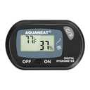 AQUANEAT Reptile Thermometer Hygrometer Digital Display Temperature and Humidity Moniter for Reptiles Rearing Box with Suction Cup (1 Pack)