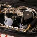 SIMGOT EM6L in Ear Monitor, 1DD + 4BA Hybrid Driver IEM Earphones, Gaming/HiFi Wired Earbuds with 3D-Printed Resin Housing, with Detachable Silver-Plated Cable for Musician Audiophile