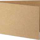 100 Pieces 3" x 4.5" Folded Cardboard Card Protector for Vending Machines 22pt Thick Recycled Chipboard 3" x 9" Scored to Fold for Trading Cards & Tattoos Made in USA