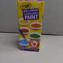 Crayola Spill Proof Paint Set (5ct), Washable Paint for Kids, Craft Supplies for Classrooms, School Supplies