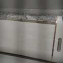 4-Tiers Slim Bathroom Storage Cabinet, Waterproof Narrow Floor Cabinet with Tissue Box and Wheels, Skinny Storage Organizer with Drawers for Small Spaces, Bathroom, Kitchen, Bedroom, 6.7