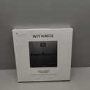 WITHINGS Body Smart - Accurate Scale for Body Weight and Fat Percentage, Body Composition Wi-Fi and Bluetooth Weight Scale, Baby Weight Scale, Smart Scale Apple Health Compatible, Bathroom Scale (Black)